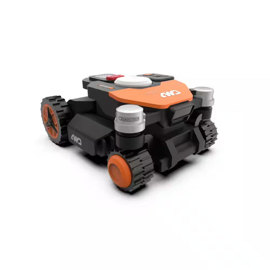 Landroid Vision Cloud 9 In. 4WD Robot Lawn Mower (1 Acre) RTK GPS plus VSLAM Vision AI with Cut to Edge Trimmer