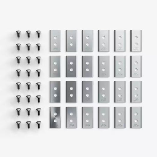 Blade Kit 24 Pieces, Compatible with All Series Mowers, up to 15.8 In. Cutting Width Robot Lawn Mower