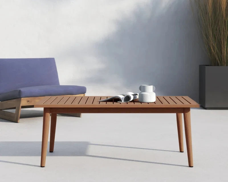 Panther Outdoor Patio Wicker and FSC Wood Seating Set