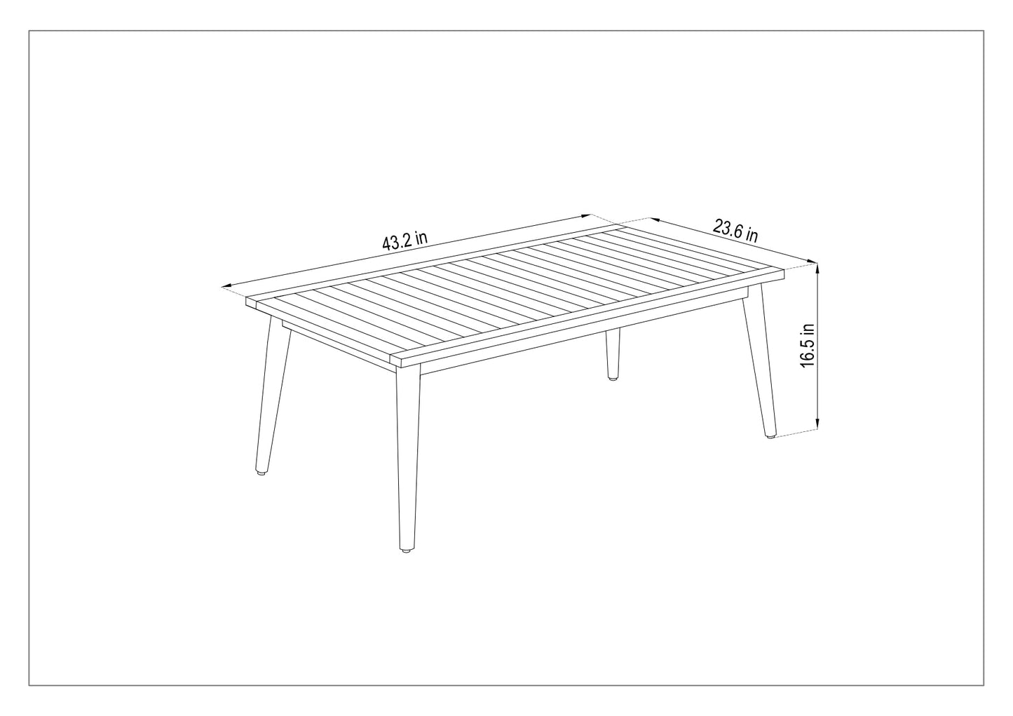 Panther Outdoor Patio Wicker and FSC Wood Seating Set
