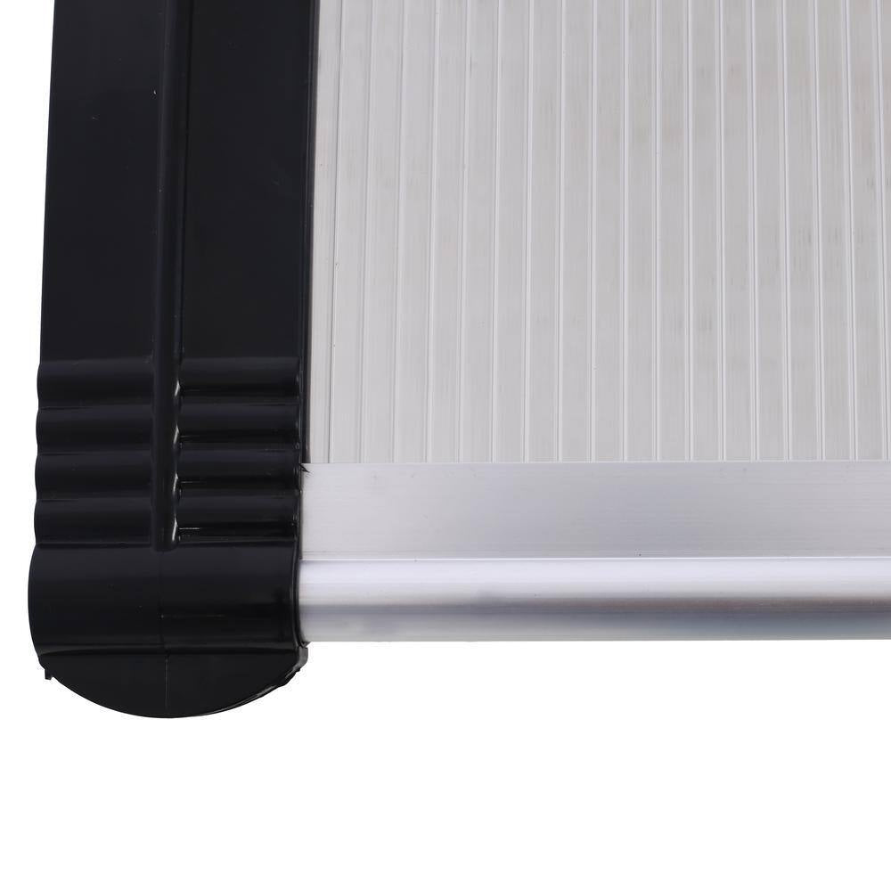 Portable 40.5 In. Outdoor Garage Roof Shade Cover Designed for Robotic Lawn Mowers