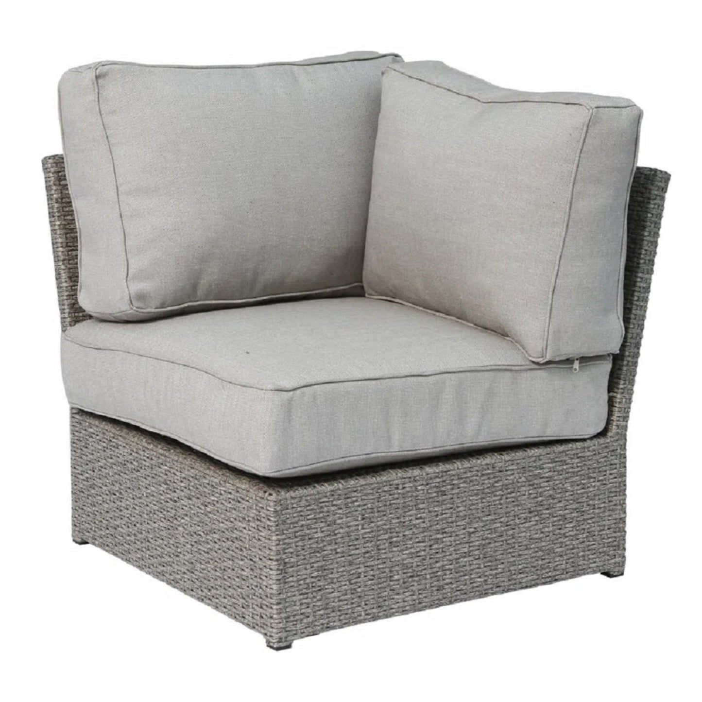 Fully Assembled 6-Seat All-Weather Wicker Patio Set with Cushions