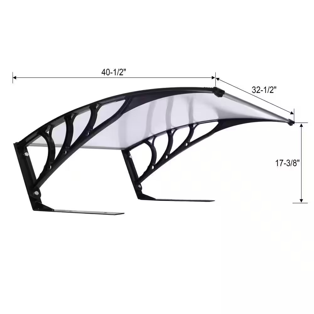 Portable 40.5 In. Outdoor Garage Roof Shade Cover Designed for Robotic Lawn Mowers