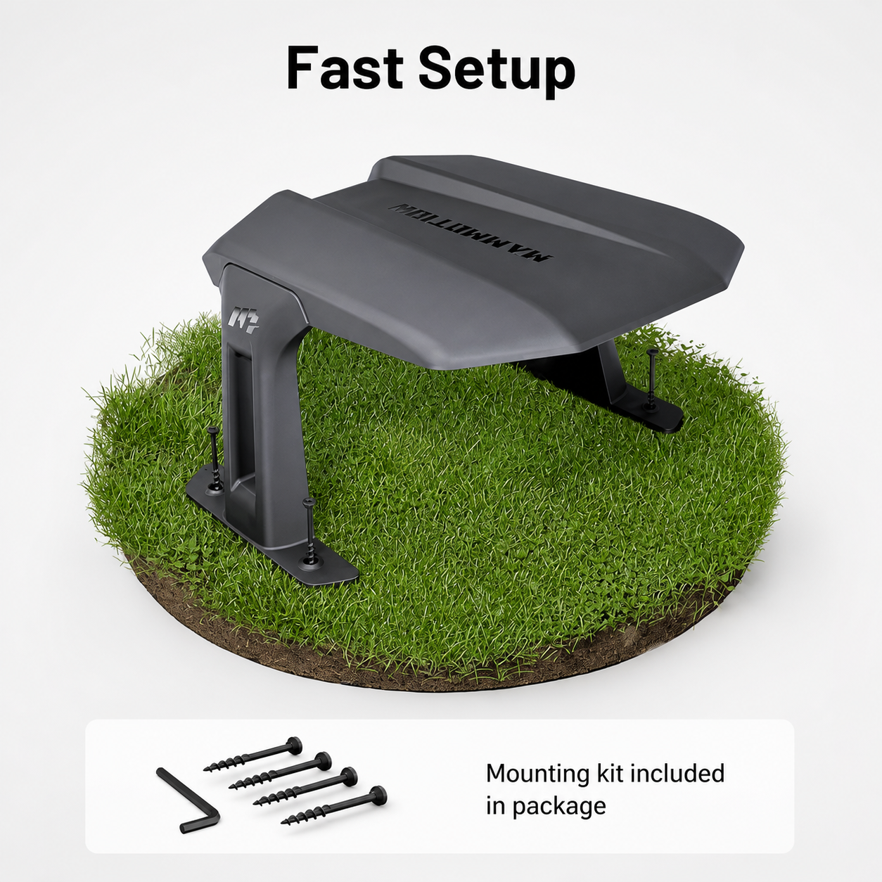 Garage for LUBA and YUKA Series up to 15.8 In. Cutting Width Robot Lawn Mower
