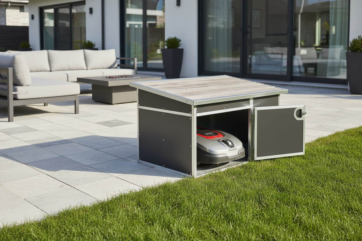 Robotic Lawn Mower Shed