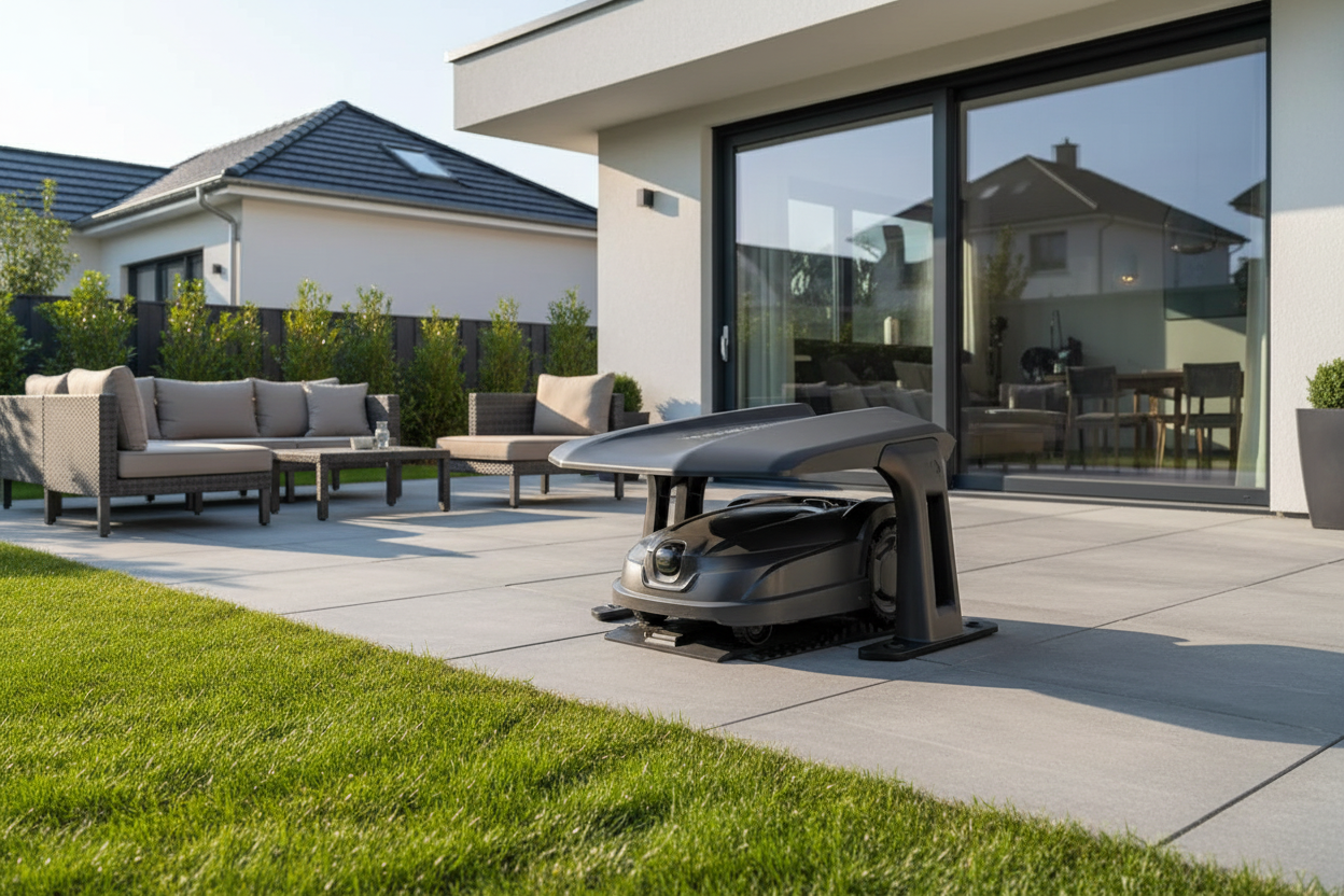 Robotic Lawn Mower Shed
